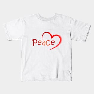 Peace lovers Kids T-Shirt